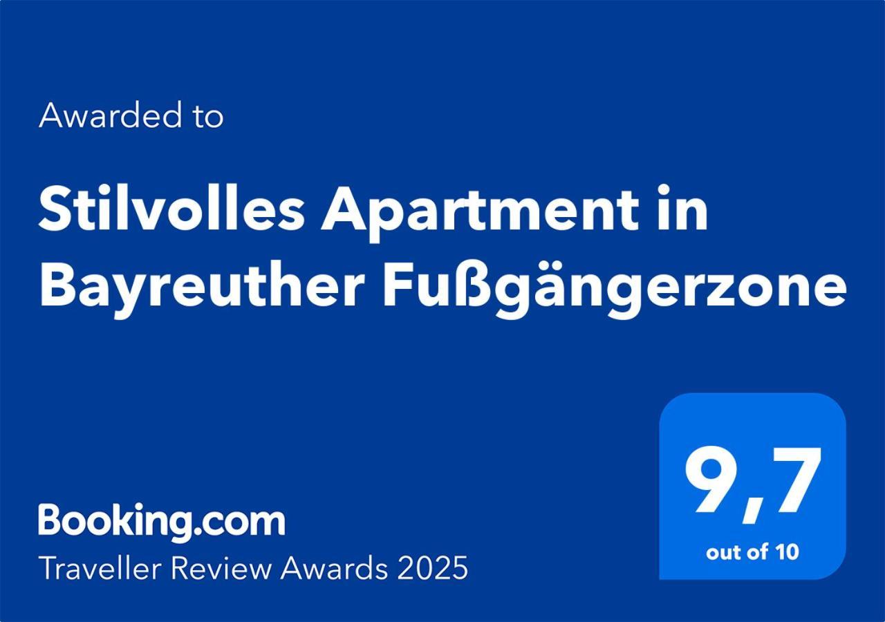 Stilvolles Apartment In Bayreuther Fussgaengerzone エクステリア 写真